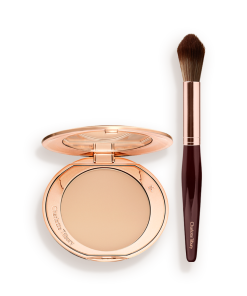 Charlotte Tilbury FLAWLESS FINISH SKIN - Powder & Brush Kit